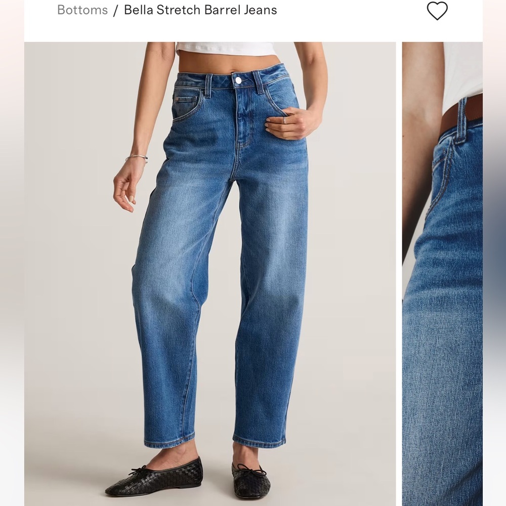 Bella barrel jeans